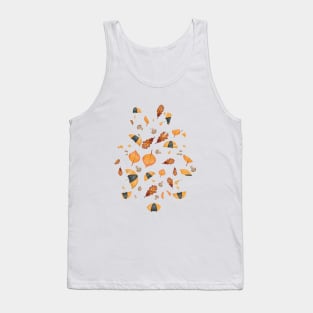 Floral Fall Vibes Tank Top